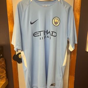 Nike Manchester City Sky Blue Football Shirt